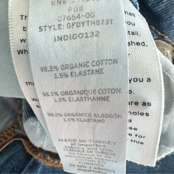 Good American Women's Good Flare with Deco Back Yoke A Blue Denim Jeans Size 26 - Picture 11 of 12